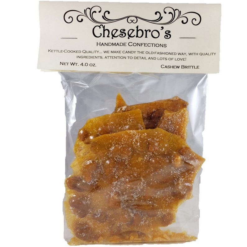Old-Fashioned Cashew Brittle