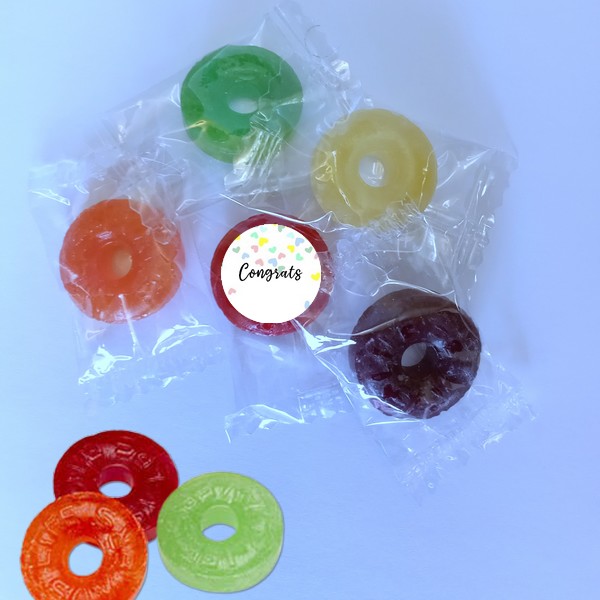 Congratulations Life Savers Bulk Bag Favors - Colorful Hearts Congratulations Life Savers Bulk Bag Favors - Colorful Hearts