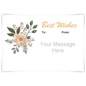 Best Wishes notecard