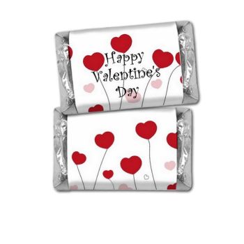 Valentine's Day Hershey Miniatures Bulk Bag Favors - Flower Hearts