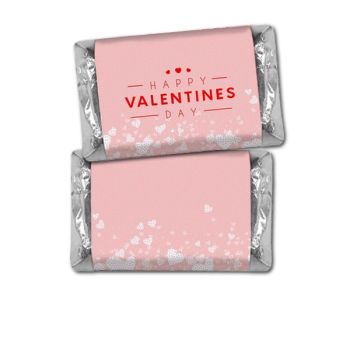 Valentine's Day Hershey Miniatures Bulk Bag Favors - Polka Dot Hearts