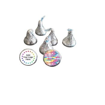Personalized Valentine's Day Hershey Kisses Bulk Bag Favors - Hearts of Love