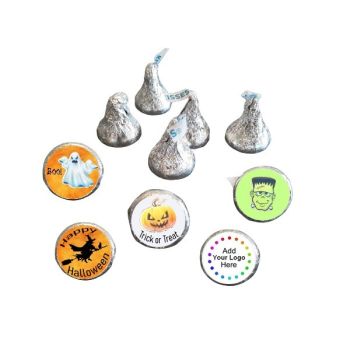 Personalized Halloween Hershey Kisses Bulk Bag Favors