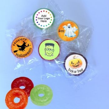 Personalized Halloween Life Savers Bulk Bag Favors