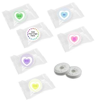 Personalized Valentine's Day Life Savers Mints Bulk Bag Favors - Conversation Hearts