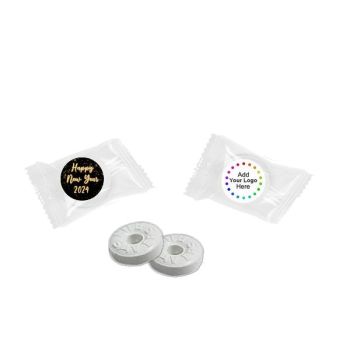 Personalized New Year's Life Savers Mints Bulk Bag Favors - Gold Stars