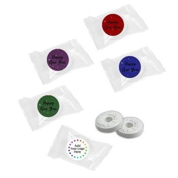 Personalized New Year's Life Savers Mints Bulk Bag Favors - Stars