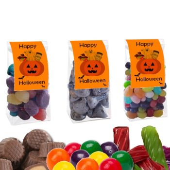 Halloween Gift Bag Favors - Pumpkin