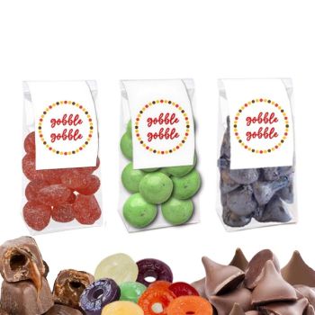 Thanksgiving Gift Bag Favors - Gobble Gobble