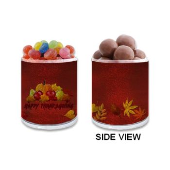 Holographic Thanksgiving Gift Jar - Fruit