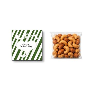 Father's Day Mini-box Gift Favors - Honey Roasted Mixed Nuts