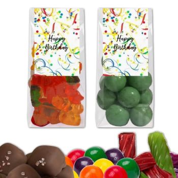 Birthday Gift Bag Favors - Colorful Confetti