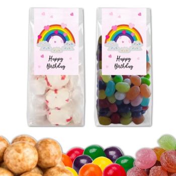 Birthday Gift Bag Favors - Rainbow