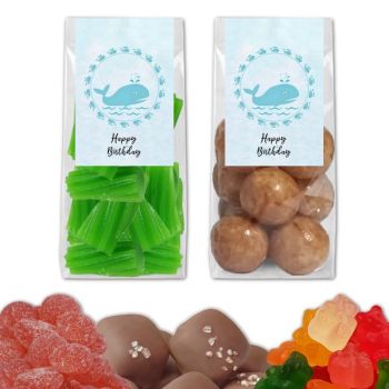 Birthday Gift Bag Favors - Blue Whale