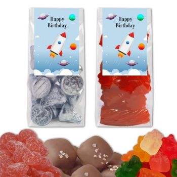 Birthday Gift Bag Favors - Outer Space