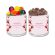 Transparent Holographic Valentine's Day Gift Jar - Flowing Hearts