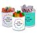 Customized Transparent Holographic Corporate Gift Jar - Basic