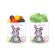 Transparent Holographic Easter Gift Jar - Bunny & Eggs