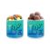 Holographic Love Collection Gift Jar - Bluish-Green Clouds