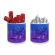 Holographic Love Collection Gift Jar - Bluish-Purple Clouds
