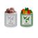 Holographic Personalized Wedding Gift Jar - Birds & Heart