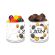 Transparent Holographic Graduation Gift Jar - Confetti & Balloons