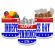 Transparent Holographic Patriotic Gift Jar - Independence Day