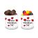 Transparent Holographic Valentine's Day Gift Jar - Flower Hearts