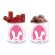 Transparent Holographic Easter Bulk Gift Jars - Bunny Ears