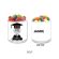 Personalized Transparent Holographic Graduation Gift Jar - Baller For Life-Golf