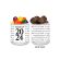 Transparent Holographic Graduation Gift Jar - Congrats, etc.