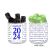 Transparent Holographic Graduation Gift Jar - Congrats, etc.