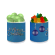 Holographic Christmas Gift Jars - Blue Baubles