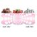 Transparent Holographic Valentine's Day Gift Jar - Circle of Hearts-pink