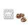 Graduation Mini-box Gift Favors - Chocolate Toffee Pretzels