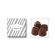 Graduation Mini-box Gift Favors - Cocoa Dusted Almonds
