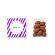 Thank You Mini-box Gift Favors - Cocoa Dusted Almonds