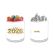 Personalized Transparent Holographic Graduation Gift Jar - Gold