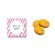 It's A Girl Baby Shower Mini-box Gift Favors - Mini Strawberry Shortcake Cookies
